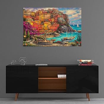 その他 DAC A Beautiful Day at Cinque Terre A Beautiful Day at Cinque Terre – Diamond Art Club